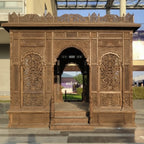 Hand craved wooden Gazebo