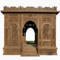 Hand craved wooden Gazebo