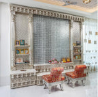Metal / Silver Mounted big home temple