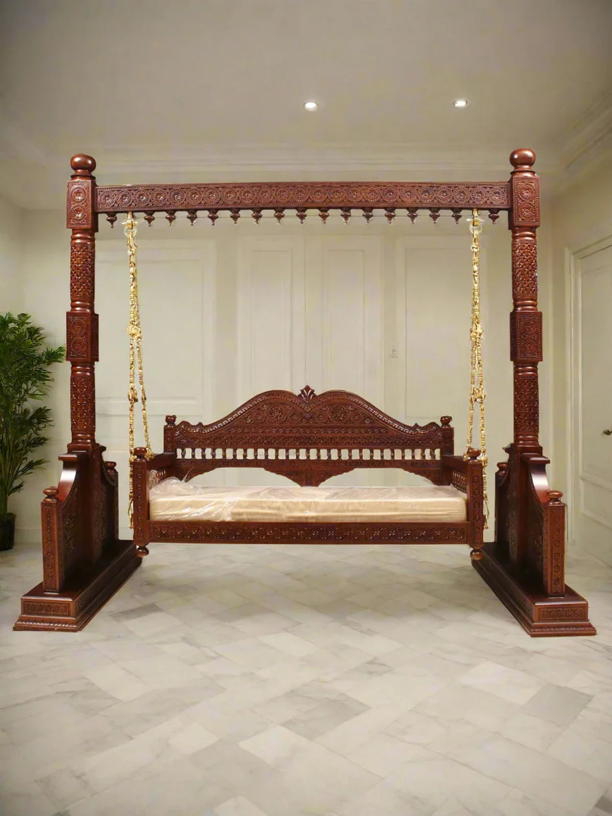 Virasat Teak Swing Jhula