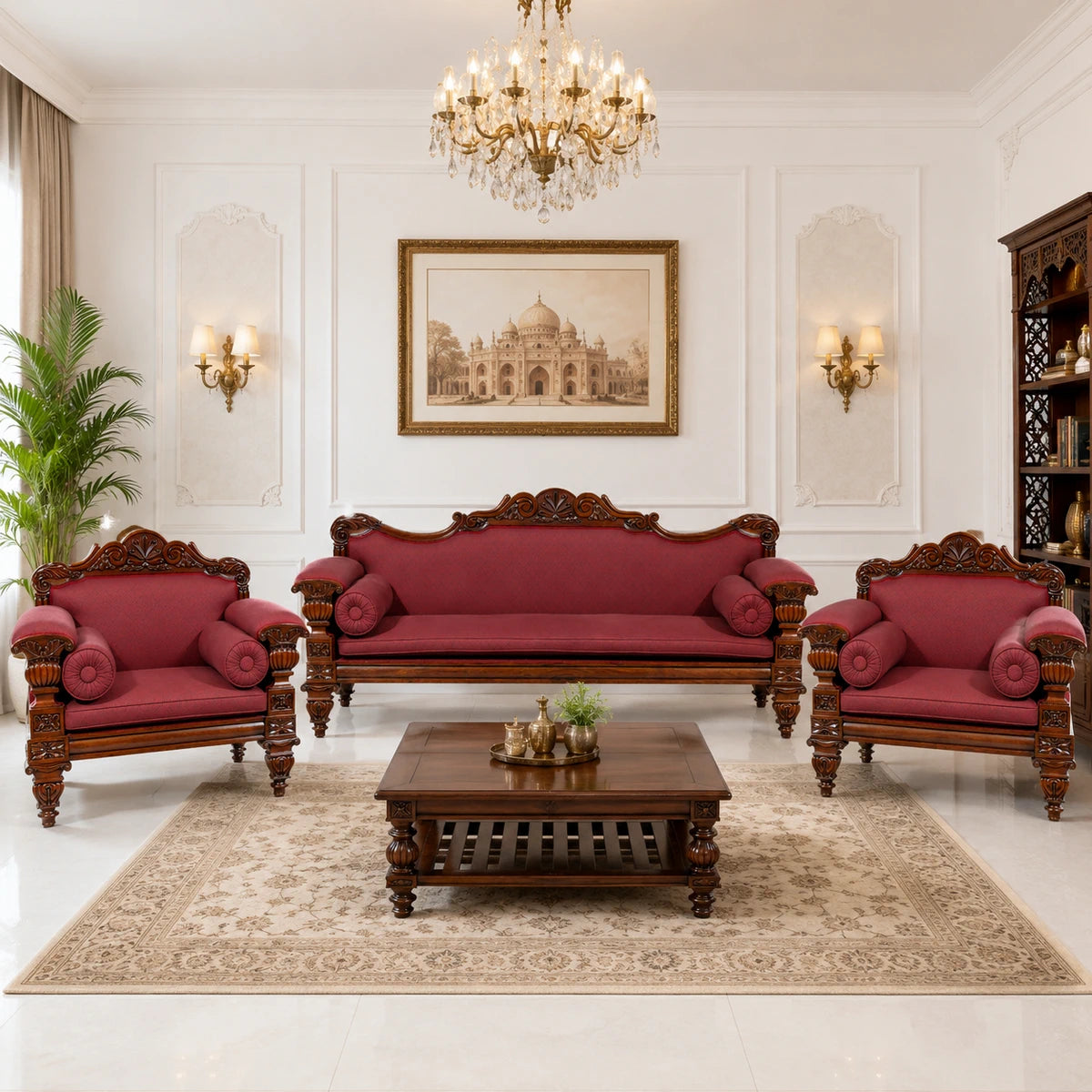 Kings Ethnic flower Couch