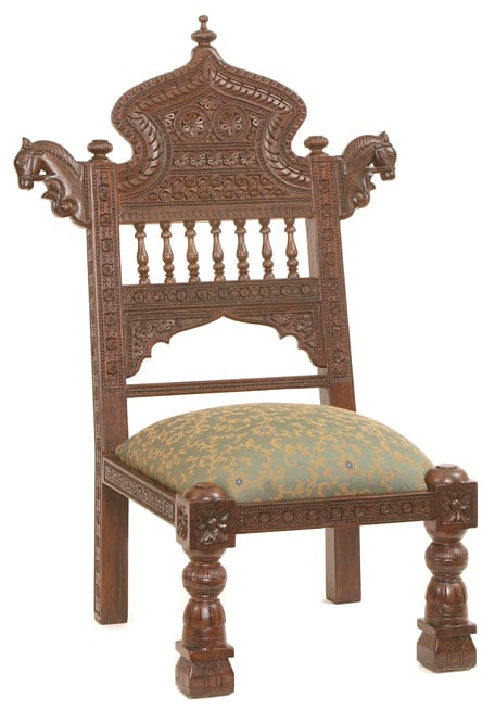 Pitha teak horse chair