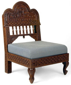 Triple Mehrabi Teak Sofa