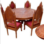Round Top Dining With 4 Chairs