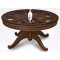 Carved Teak Table 008