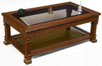 Carved Teak table 010