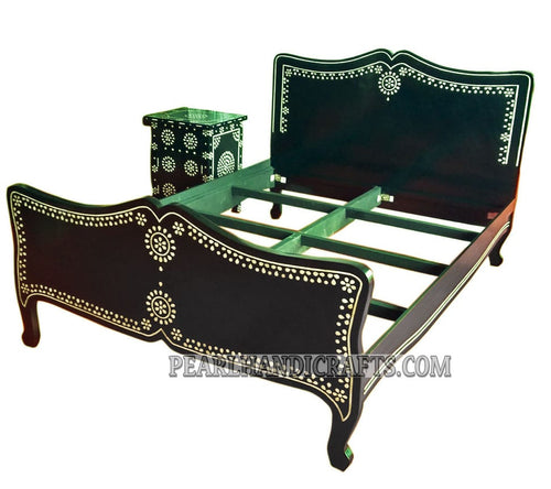 Bone inlay bed