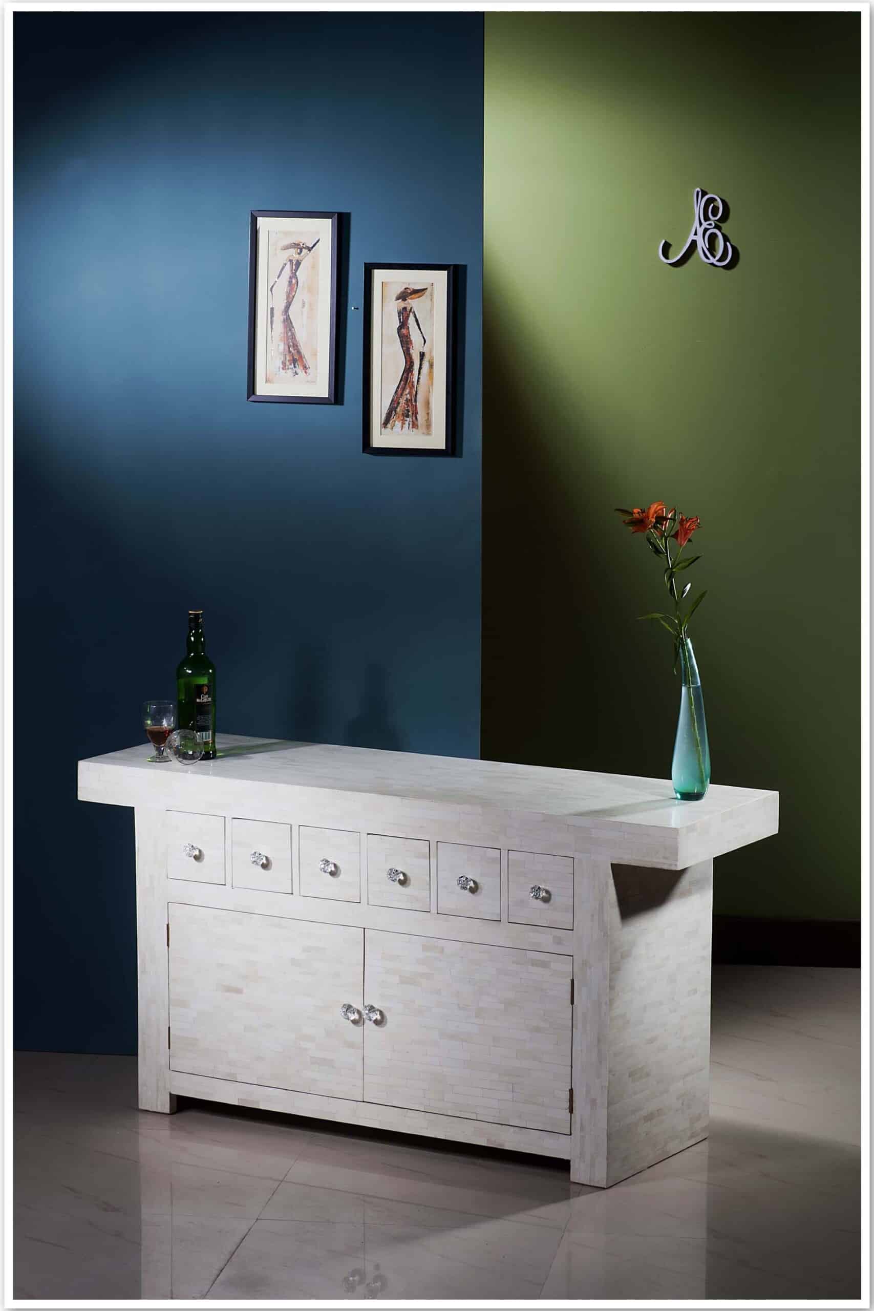Bone inlay Cabinet 001