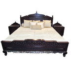 Maharaja Teak Hand Carved Bed