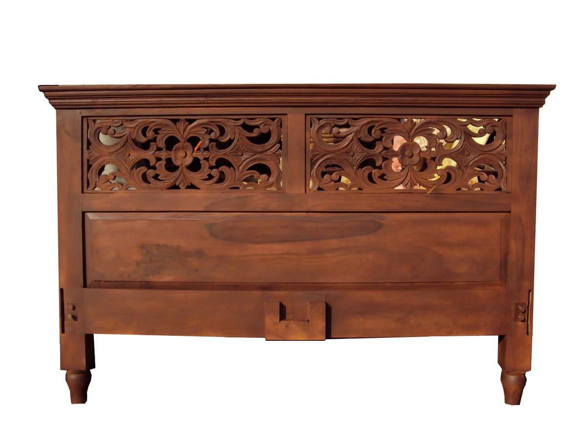Golden Jaali Sheesham Bed