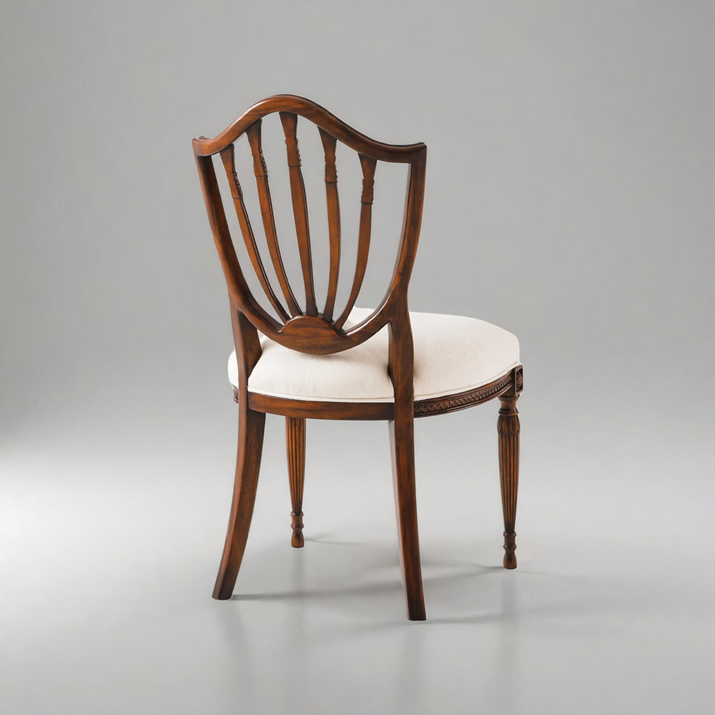 Kanbina teak wood dining chair