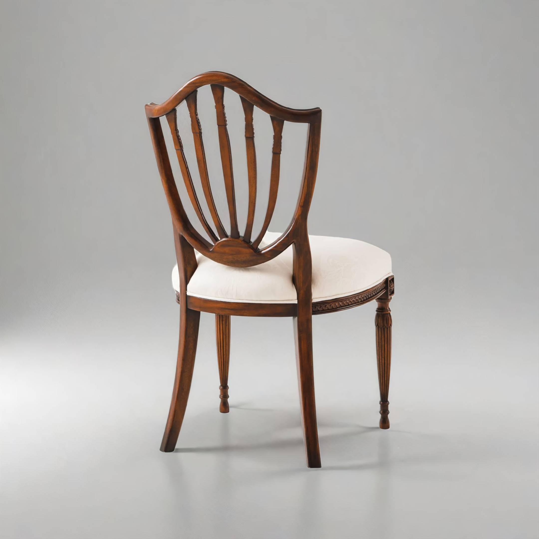 Kanbina teak wood dining chair