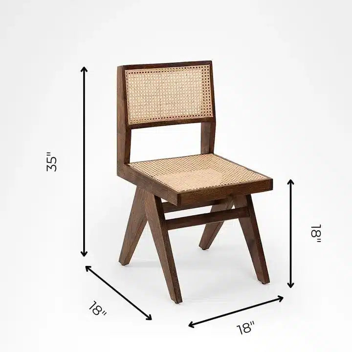 Chandigarh natural rattan chair