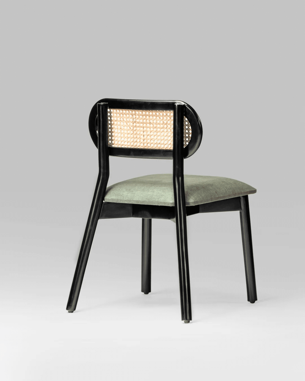 Tarzon rattan net dining chair