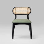 Tarzon rattan net dining chair