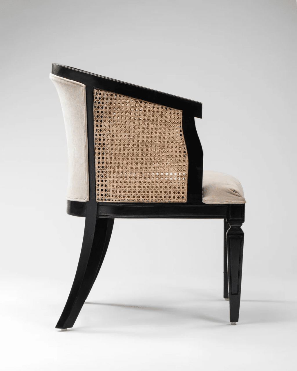 Harmony rattan cane arm chair