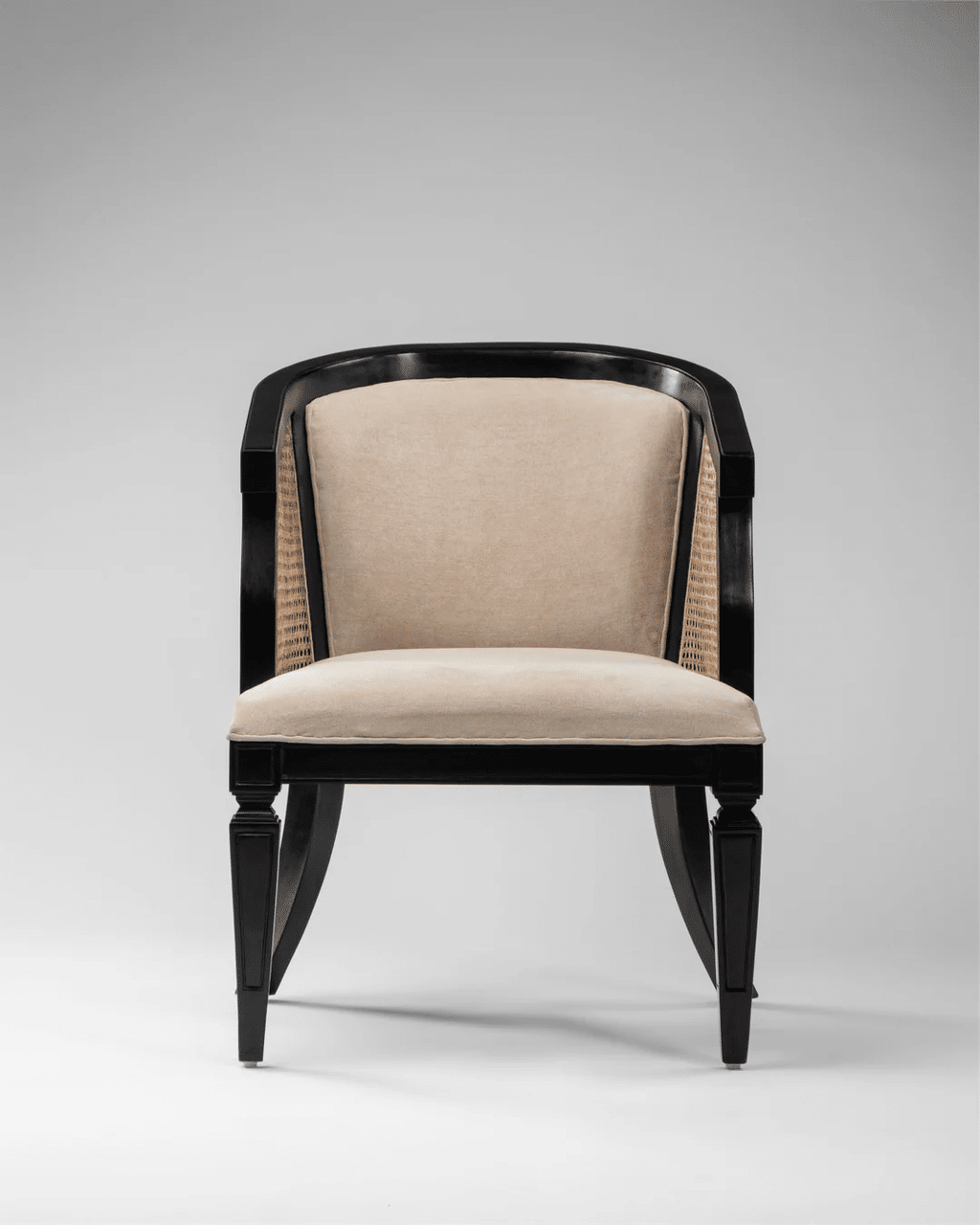 Harmony rattan cane arm chair
