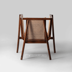 Imperial high arm rattan chair