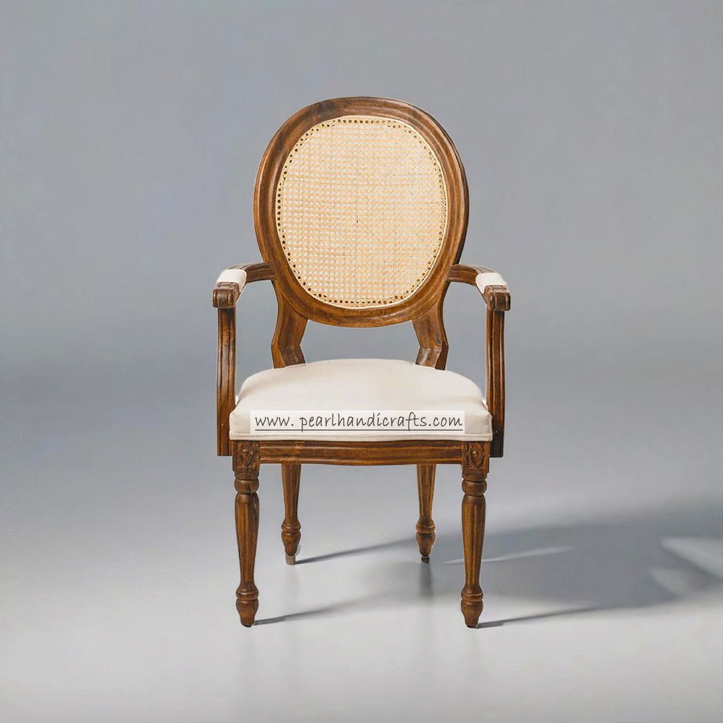 Elegance round rattan chair