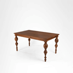 Gujrati rattan dining Table with 6 Chairs