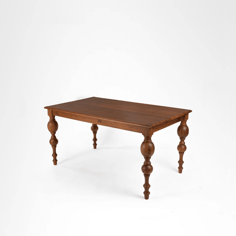 Gujrati rattan dining Table with 6 Chairs