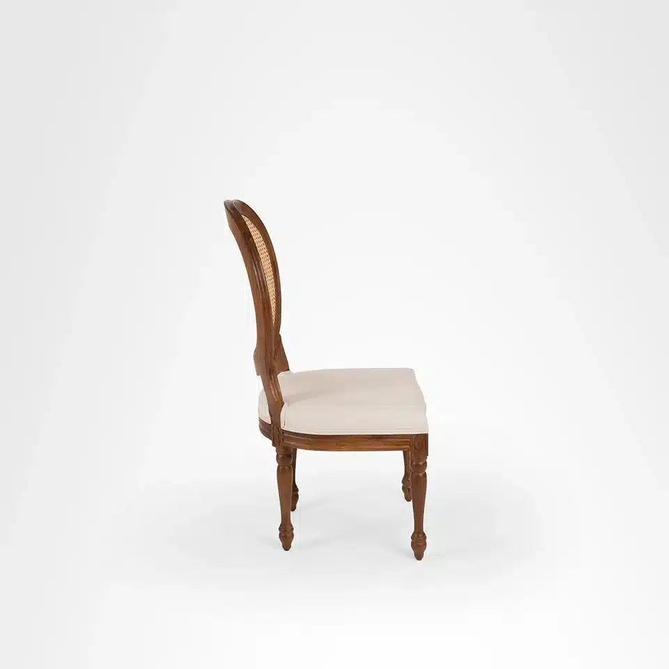 Gujrati rattan dining Table with 6 Chairs