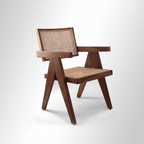 Chandigarh rattan 4 chairs dining table