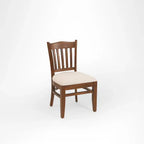 Oval shape Solid wood dining with 4 chairs.