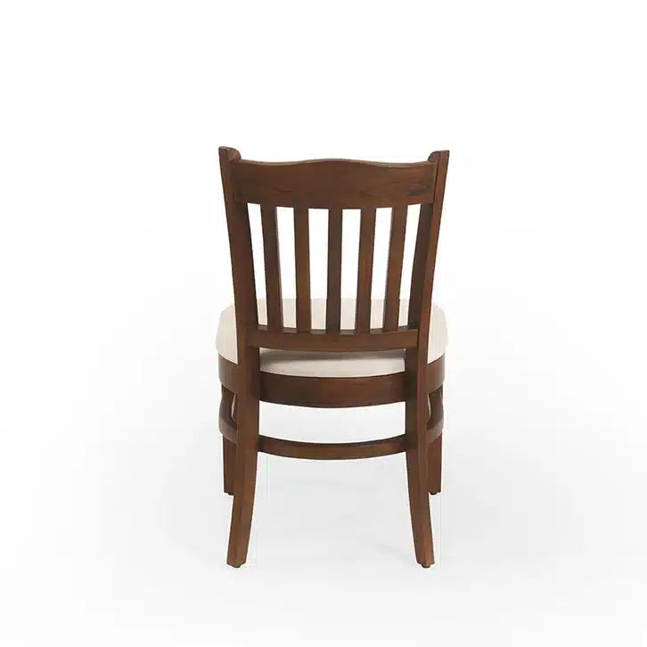 Oval shape Solid wood dining with 4 chairs.