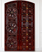 Teak door 049