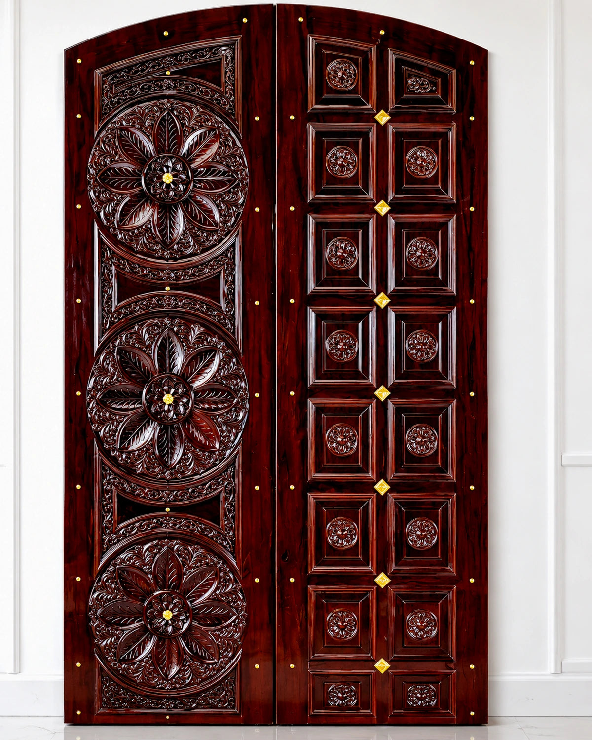 Teak door 049