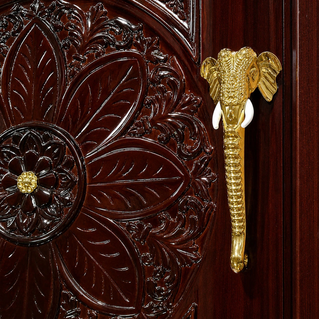 Teak door 049