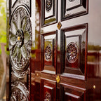 Teak door 049