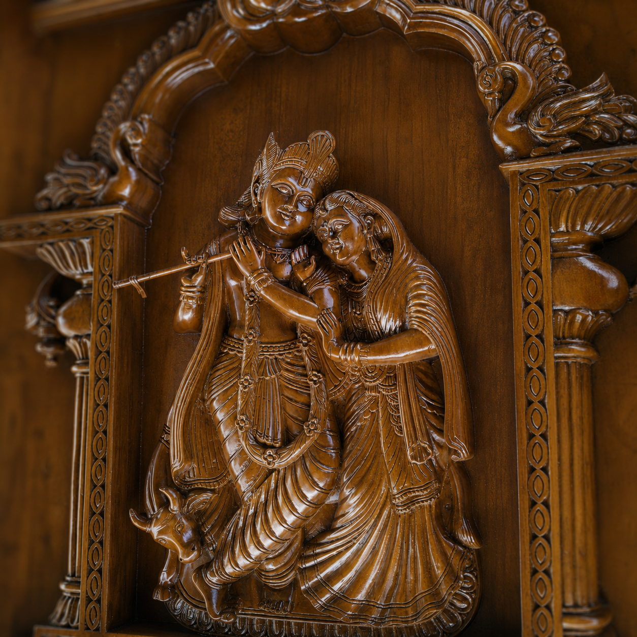 Teak door 007