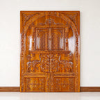 Teak door 037
