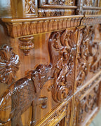 Teak door 037
