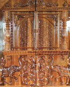 Teak door 037