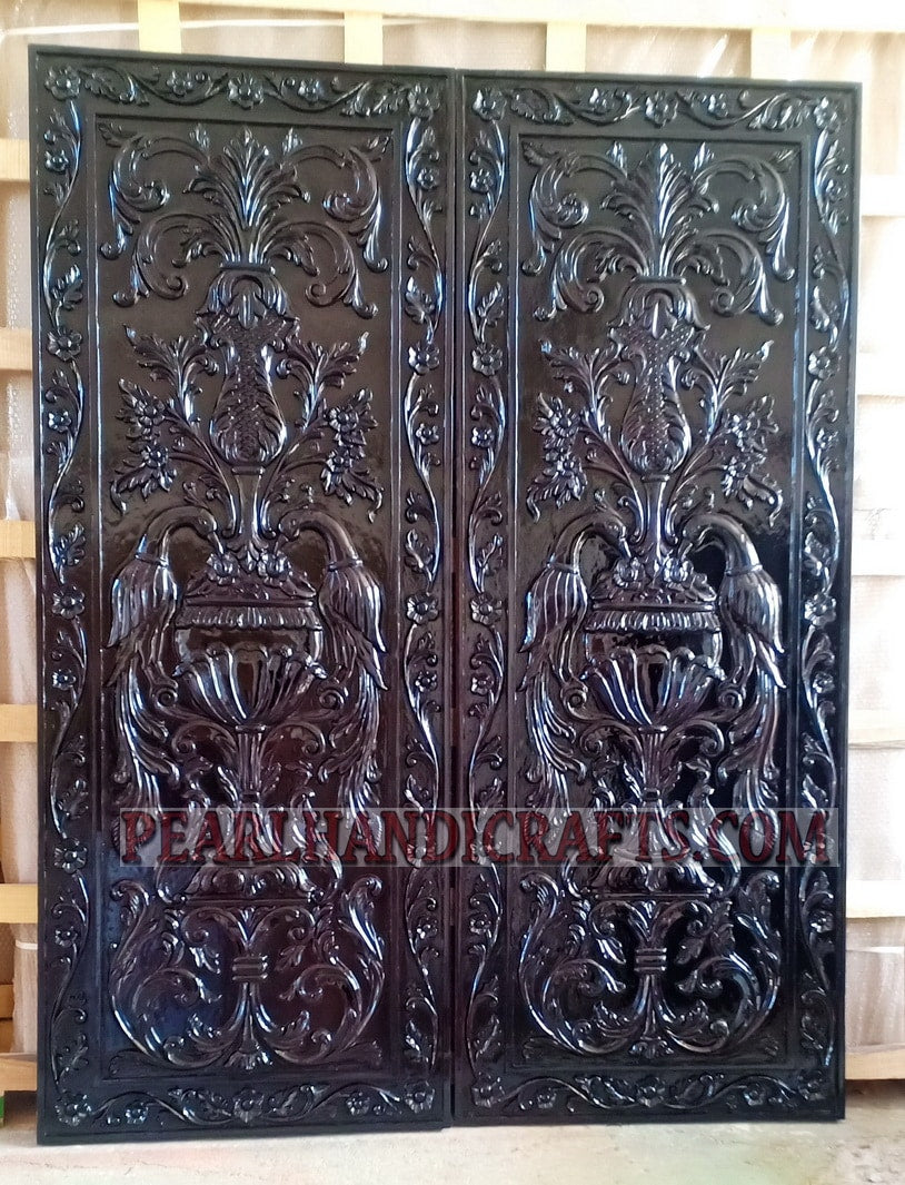 Teak door 034