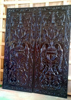 Teak door 034