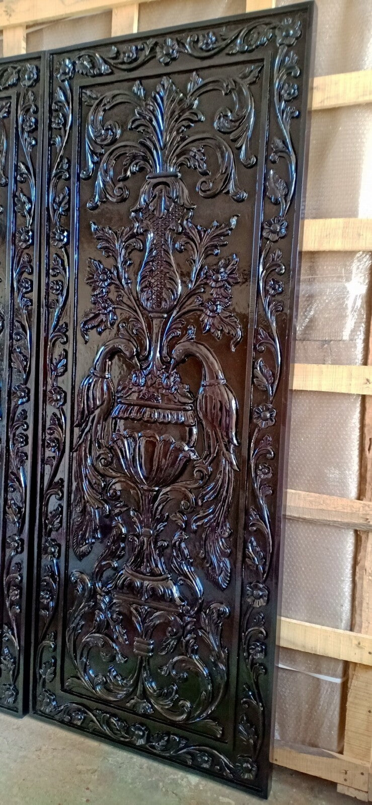 Teak door 034