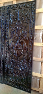 Teak door 034