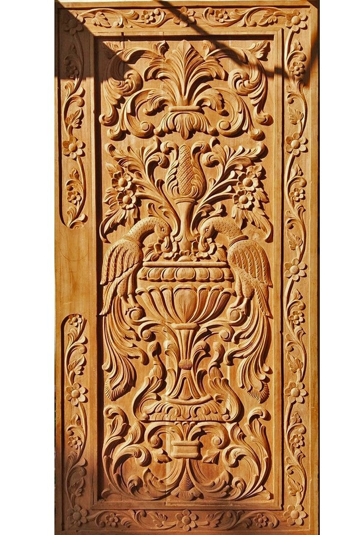 Teak door 034