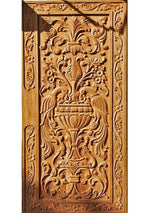 Teak door 034