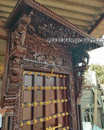 Teak Door 045