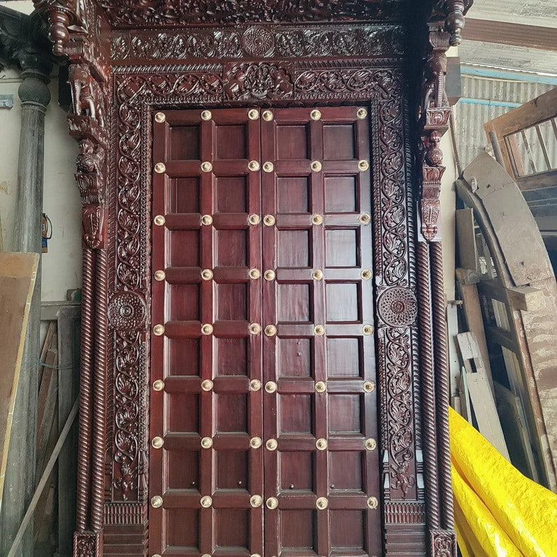 Teak Door 047