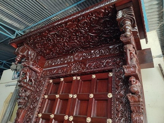 Teak Door 047