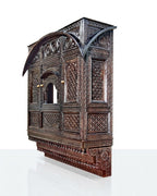 Jaisalmeri Craved Teak Jarokha