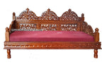 Mehrabi jaali teak traditional sofa