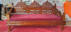 Mehrabi jaali teak traditional sofa