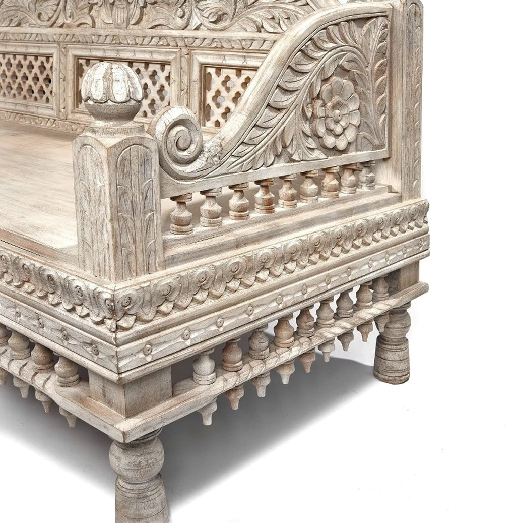 traditional carved sofa 0012